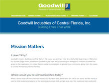 Tablet Screenshot of goodwillcfl.net
